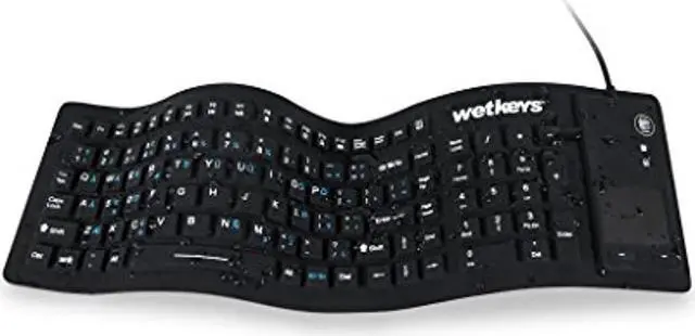Alt view image 10 of 11 - Wetkeys Flex Touch Keyboard