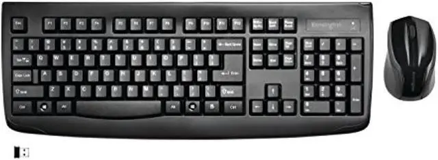 Alt view image 19 of 20 - Kensington K75231US Black USB RF Wireless Standard Keyboard