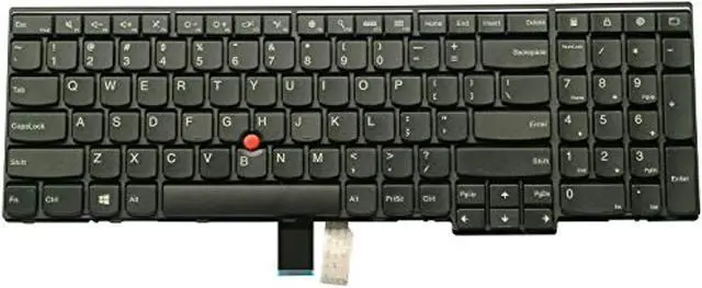 Alt view image 10 of 11 - AUTENS Keyboard for Lenovo ThinkPad T540 T540p L540 W540 W541 T550 W550 W550s T560 L560 L570 Laptop No Backlight (6 Fixing Screws), US Laptop Keyboard Replacement