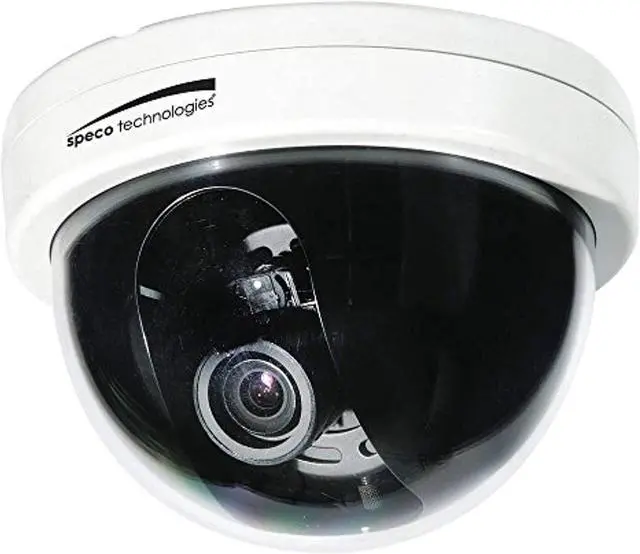 Alt view image 3 of 5 - SPECO TECHNOLOGIES CVC6246TW Camera,Dome,White,Indoor,2 MP Line Res.
