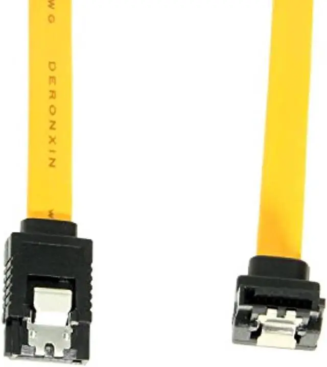 Alt view image 2 of 3 - 5 in SATA III Device Cable 26AWG Straight to Right