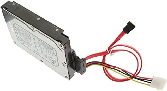 Alt view image 2 of 2 - DATA and Power Combo SATA II Cable Down Angle Drive Connector