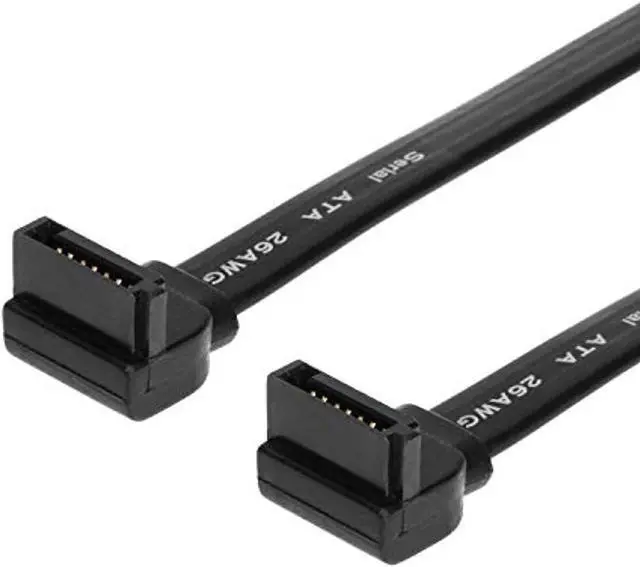 Alt view image 2 of 2 - 17in SATA Device Cable Right to Right Angle