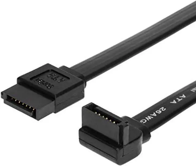 Alt view image 2 of 2 - 8in SATA III Device Cable Straight to Right Angle