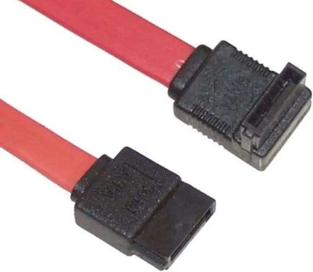 Alt view image 2 of 2 - SataGear 4in SATA III Device Cable Straight to Right Angle