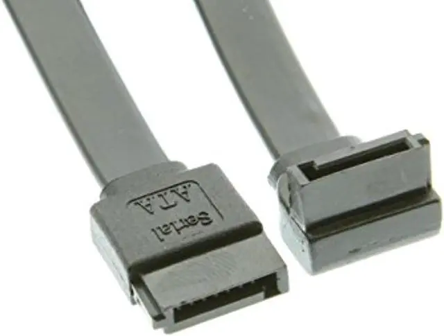 Alt view image 2 of 2 - 14in SATA III Device Cable Straight to Right Angle