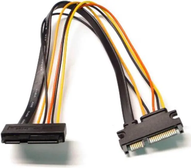 Alt view image 3 of 3 - SAS 29 Pin Female to SATA III 22 Pin Male Cable- SATA 3