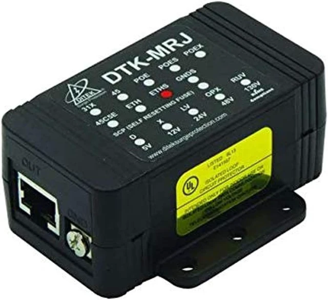 Alt view image 2 of 2 - Ditek Dtk-Mrjeths Surge Suppressor/Protector