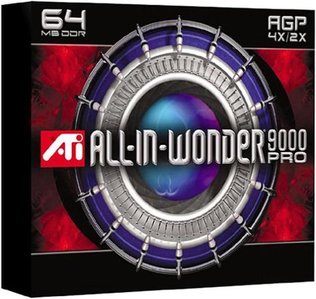 ati technologies radeon 9000 pro 64mb ddr agp 2x/4x graphics card