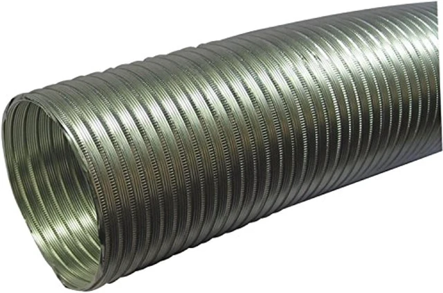 Alt view image 6 of 8 - Deflecto A058/5 Semi-rigid Flexible Aluminum Duct (5" Dia X 8ft)
