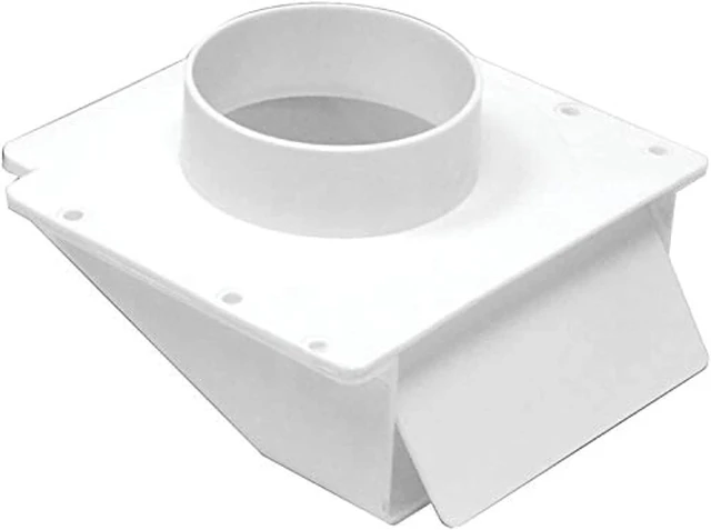 Alt view image 2 of 2 - Lambro 143W 4" White Plastic Under Eave Vent, White