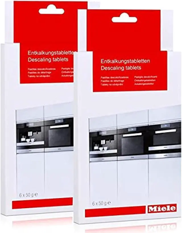 Alt view image 3 of 3 - miele 10178330 descaling tablets, 6 tablets pack of 2