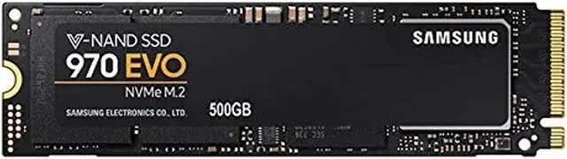 Alt view image 12 of 12 - SAMSUNG 970 EVO M.2 2280 500GB PCIe Gen 3.0 x4, NVMe 1.3 V-NAND 3-bit MLC Internal Solid State Drive (SSD) MZ-V7E500E