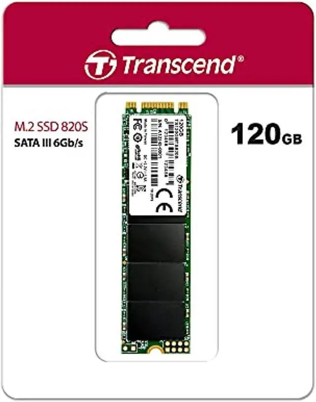 Alt view image 8 of 8 - Transcend MTS820 120GB M.2 SATA-III SSD (TS120GMTS820S)