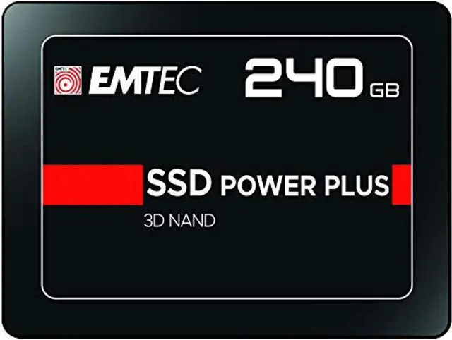 Alt view image 4 of 4 - Emtec X150 Power Plus 240GB 2.5" SATA III Internal Solid State Drive (SSD) - ECSSD240GX150