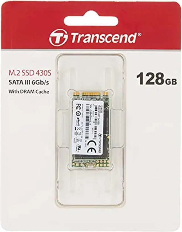 Alt view image 15 of 20 - Transcend TS128GMTS430S 430S 128GB m.2 2242 SATA Internal Solid State Drive