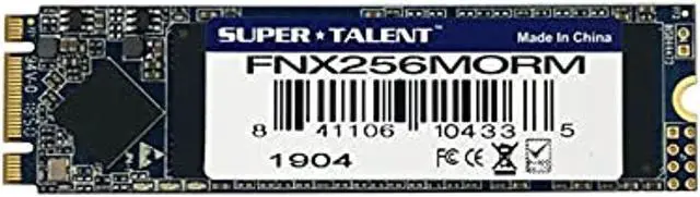 Alt view image 5 of 6 - Super Talent M.2 SATA DX3 256GB SATA3 Solid State Drive (3D TLC)