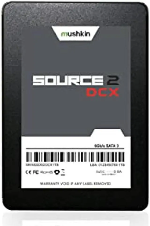 Alt view image 4 of 4 - Mushkin Enhanced Unidad de estado sólido de 960 GB Source 2 DCX 2.5 pulgadas SATA III 0.276 in modelo MKNSSDDC960GB