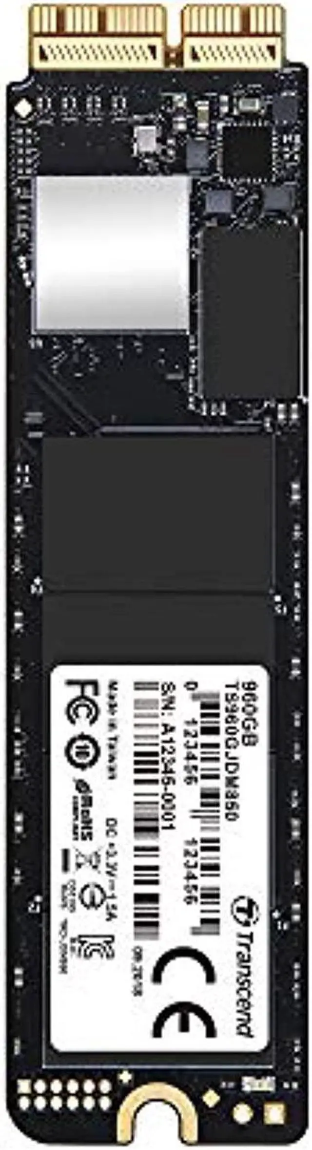 Alt view image 7 of 11 - Transcend JetDrive 850 960 GB Internal Solid State Drive - PCI Express