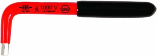 Alt view image 3 of 4 - Wiha Tools L Shape Hex Key with 3/32" Tip Size Chrome   13672