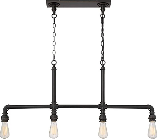 Main image of nuvo 60/5794 four light pendant, 17.00x27.00x2.31, industrial bronze