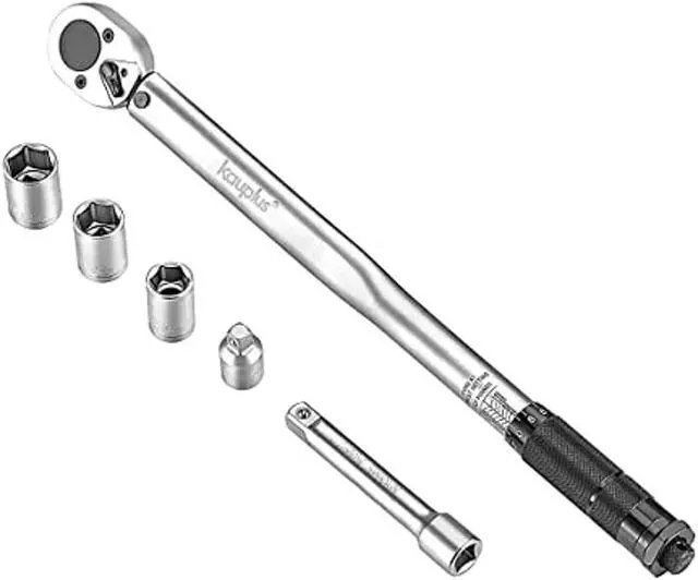 TEKTON 1/2 Inch Drive Click Torque Wrench (10150 ft.lb.) 24335 & 3/