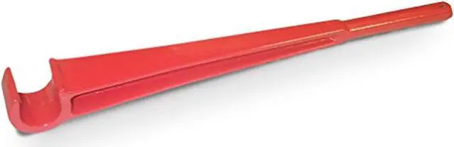 Alt view image 2 of 3 - WHEELER-REX 8714 Valve Wheel Wrench,1 x 14-3/4 in,Red