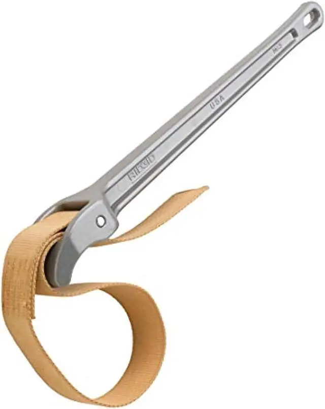 Alt view image 6 of 13 - Ridgid 31360 5 in. Capacity 29-1/4 in. Strap Wrench
