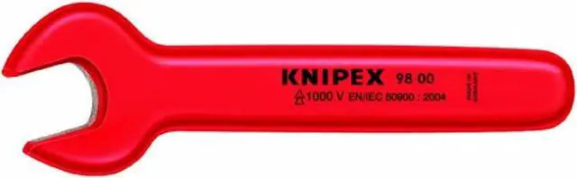 Alt view image 4 of 5 - Knipex OpnEnd Wrnc,Strt,8-1/4",Steel  98 00 24