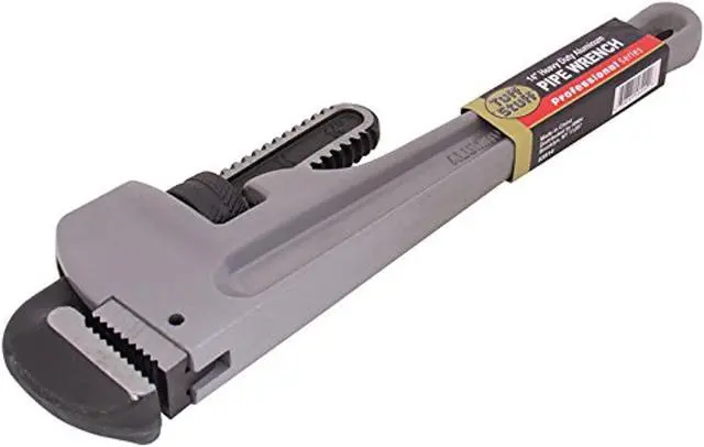 Alt view image 2 of 2 - Tuff Stuff 53514 14" Cast Aluminum Pipe Wrench