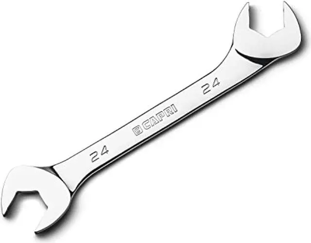 Main image of capri tools 24 mm angle open end wrench, 30 and 60 angles, metric