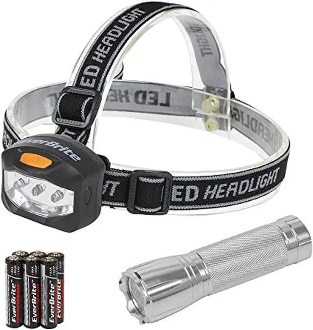 Alt view image 2 of 4 - everbrite led flashlight and headlamp combo, model: e007000