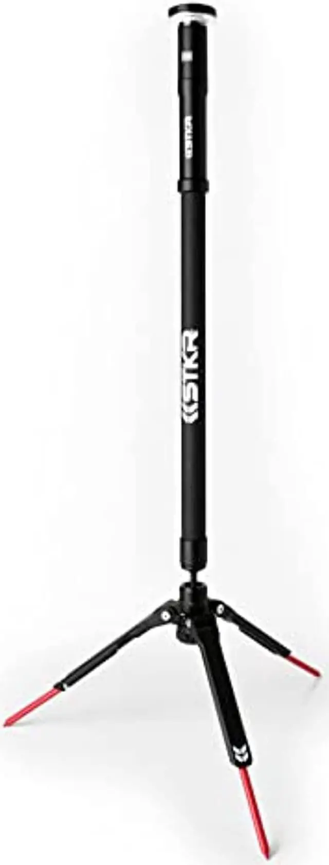 Alt view image 9 of 10 - STKR Concepts FLI PRO Telescoping Area Light - 8 Foot extention + Removable Flashlight, Black