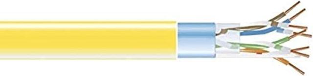 Alt view image 4 of 5 - Black Box EVNSL0514A-1000 1000Ft Cat 5E Cable 350Mhz Shld Plenum-Yel