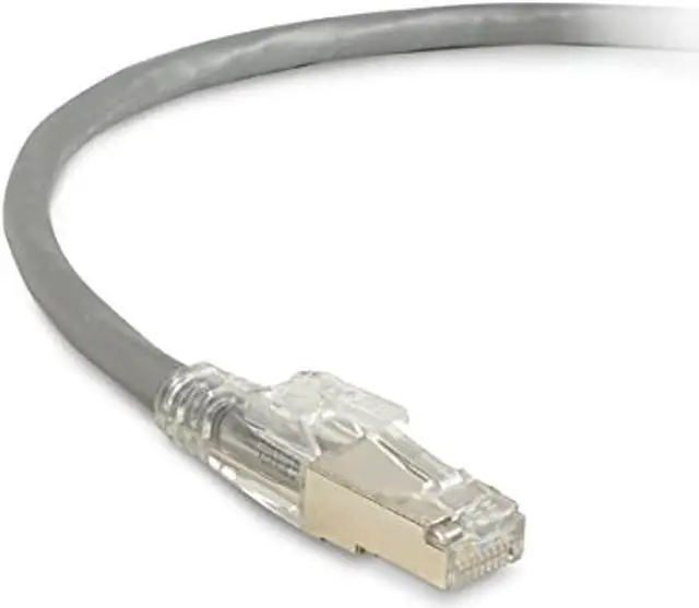 Alt view image 4 of 6 - GIGATRUE 3 CAT6. SHIELDED PATCH CORD GRAY 20FT