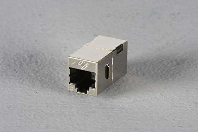 Alt view image 4 of 8 - Black Box FM608 Cat6 Shielded Straight-Pin Coup Ler Office Silver