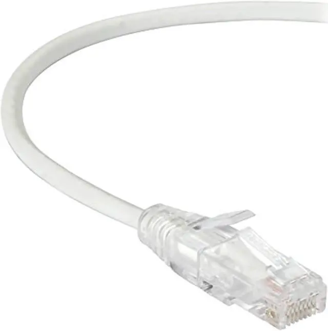 Alt view image 3 of 6 - Black Box CAT6A UTP Slim-Net Patch Cable, 28AWG, 500-MHz, PVC