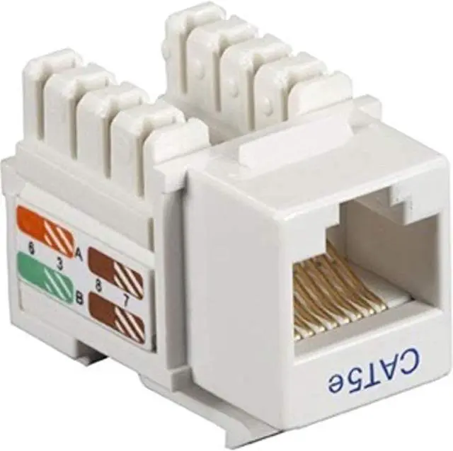 Alt view image 3 of 6 - Black Box CAT5e Value Line Keystone Jack White
