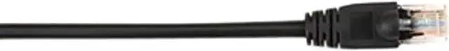 Alt view image 3 of 11 - BLACK BOX CAT6PC-002-BK CAT6 250-MHZ STRANDED ETHERNET PATCH CABLE - UNSHIELDED (UTP), CM PVC, MOLDED SN