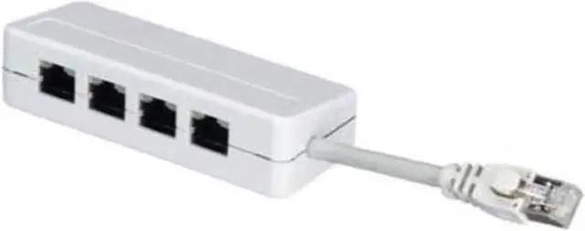 Alt view image 6 of 7 - Black Box RJ-45 Modular Splitter FM820R2
