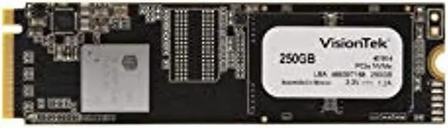 Alt view image 4 of 4 - Visiontek Pro Xmn 250 Gb Solid State Drive - M.2 Internal - Pci Express Nvme (Pci Express Nvme 3.0 X4)