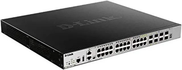 Alt view image 10 of 12 - D-LINK BUSINESS PRODUCTS SOLUTIONS DGS-3630-28PC/SI 24PORT MANAGED L3 POE SWITCH