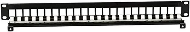 Alt view image 5 of 8 - BLACK BOX JPM10GF24 PATCH PANEL - CAT7, 1U, 24-PORT, GSA, TAA, 45 DAY STANDARD RETURN POLICY