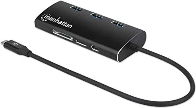 Alt view image 12 of 18 - USB-C DOCK/HUB HDMI/USB-C/USB-A