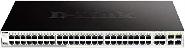 Alt view image 5 of 9 - D-LINK WebSmart 48-Port Gigabit Switch with 4 SFP (DGS-1210-52)