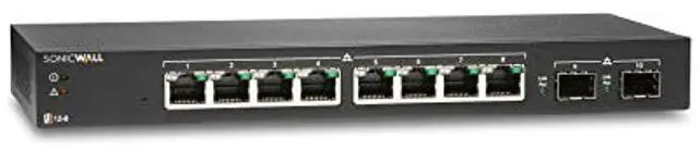 Main image of SonicWall Switch SWS12-8, 8-port managed switch, 2 SFP ports, 3Y wireless network management and support included | 02-SSC-8365