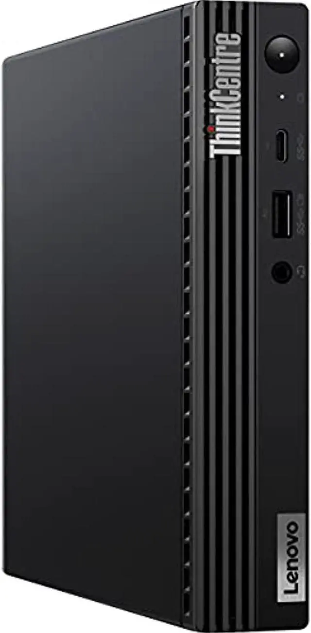 Alt view image 12 of 12 - Lenovo ThinkCentre M75q Gen 2 11JJ007TUS Desktop Computer - AMD Ryzen 5 PRO 4650GE Hexa-core (6 Core) 3.30 GHz - 8 GB RAM SDRAM - 256 GB M.2 PCI Express SSD - Tiny - Raven Black - Windows 10 Pro 64-bi