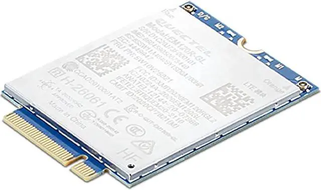 Alt view image 6 of 9 - Lenovo ThinkPad Quectel SDX24 EM120R-GL 4G LTE CAT12 PCIE WWAN Module 4XC1D51447
