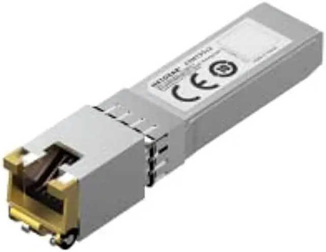 Alt view image 6 of 13 - NETGEAR SFP+ Transceiver, converts SFP+ ports to copper 10GBase-T up to 80 meters | AXM765