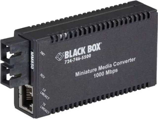 Alt view image 8 of 10 - Black Box Network Services LGC010A-R2 Tx/sx-mm-sc Ac 300 M 850 Nm